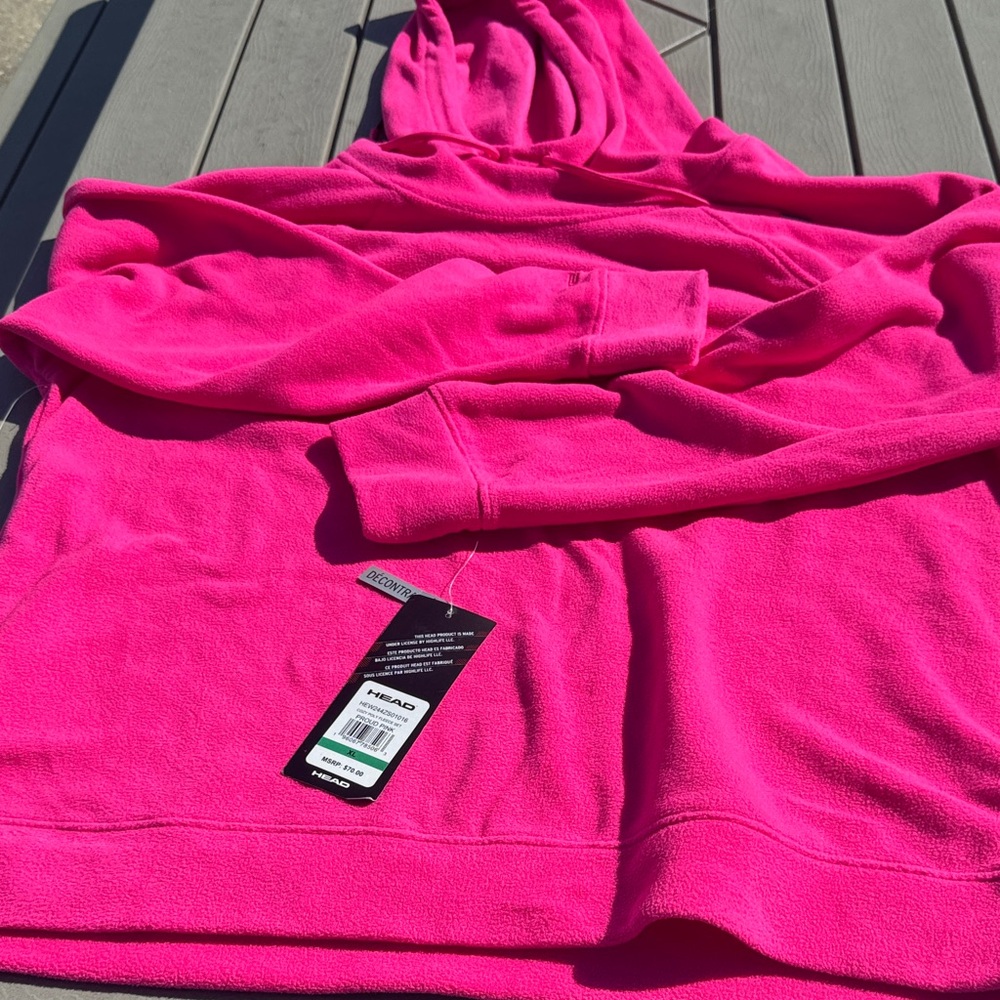 Head Fuchsia Hoodie